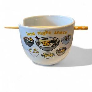 Sanrio Late Night Snack Ramen Bowl Chopstick Rest
New